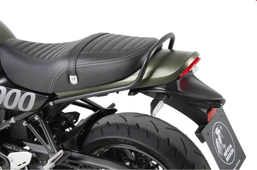 grabner クリスタルテック Hepco & Becker Passenger Grab Rail '18-'24 Kawasaki Z900RS | Black