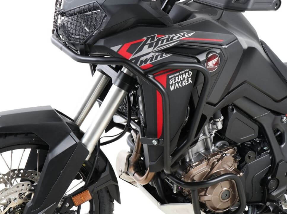 Hepco & Becker Tank Guard for '19-'20 Honda CRF1100L Africa Twin - Black
