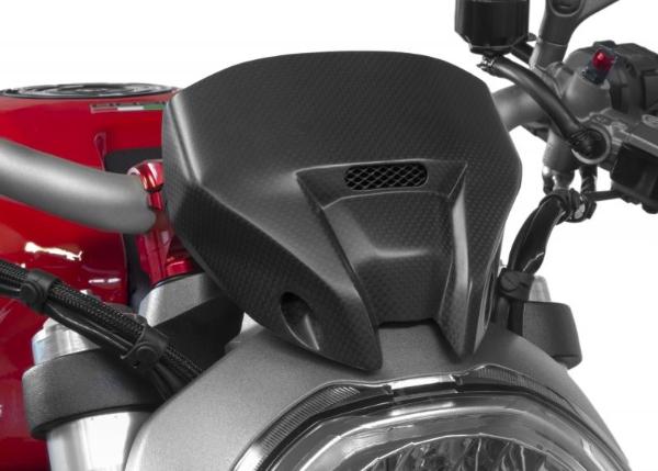 CNC Racing Carbon Headlight Fairing Cover (Matte) for 2014-2015 Monster 821/1200/S