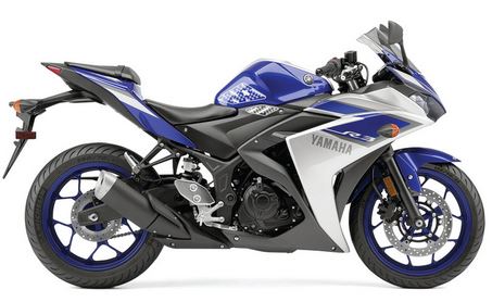 StompGrip Volcano Traction Tank Pad Kit for 2015 Yamaha YZF-R3 / YZF-R25