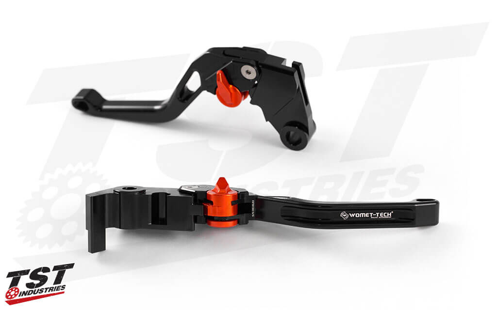 Womet-Tech EVO Shorty Brake & Clutch Levers '16- Kawasaki ZX-10R