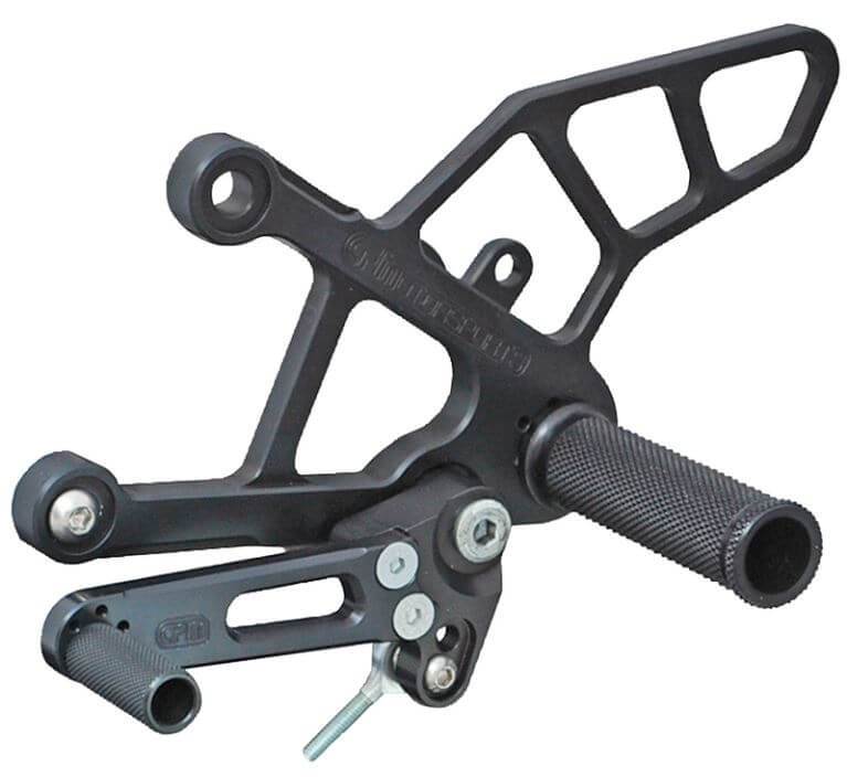 Woodcraft Complete Rearset for '09-'12 Kawasaki ZX-6R