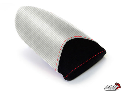 LuiMoto Base Line Rear Seat Cover 99-09 MV Agusta F4 - CF Pearl (option # 4)