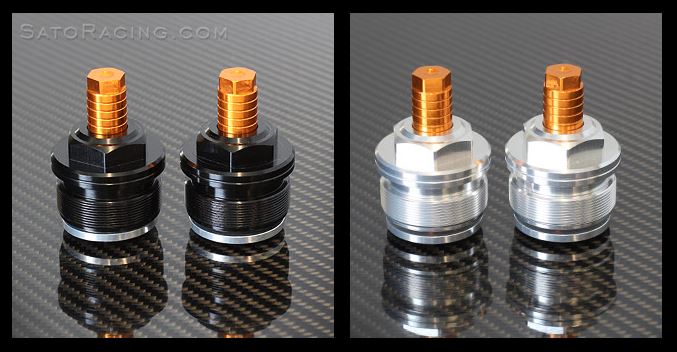 Sato Racing Fork Spring Preload Adjusters 2015 Yamaha YZF R3 / R25