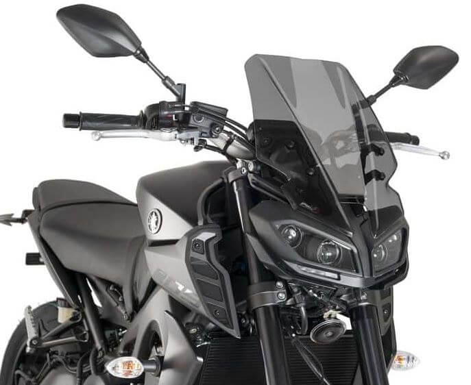 Puig Naked Touring Windscreens 2017-2018 Yamaha FZ-09 / MT-09