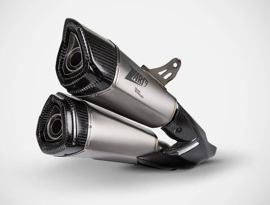 ZARD Titanium Euro 5 Slip-On Exhaust - Triumph Speed Triple 1200 RS/RR