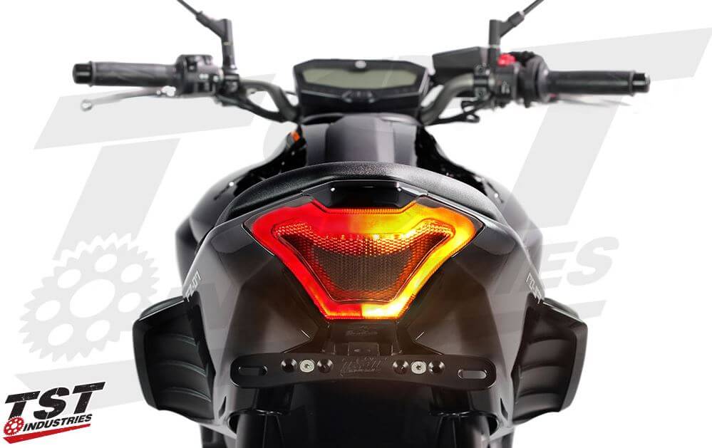 TST Industries LED Integrated Tail Light '14-'17 Yamaha FZ-07, '15-'20 YZF R3/MT-03