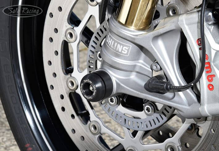 Sato Racing Front Axle Sliders '20-'21 Triumph Daytona Moto2 765