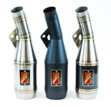 Competition Werkes GP Slip-on Exhaust for '13-'22 Kawasaki ZX6R 636