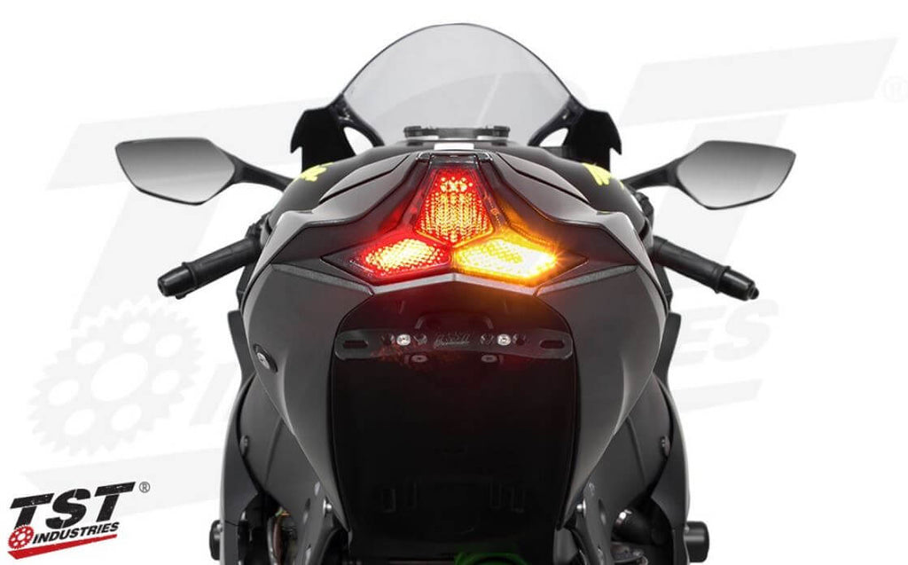 Shop TST Industries LED Integrated Tail Light '16-'20 Kawasaki ZX10R