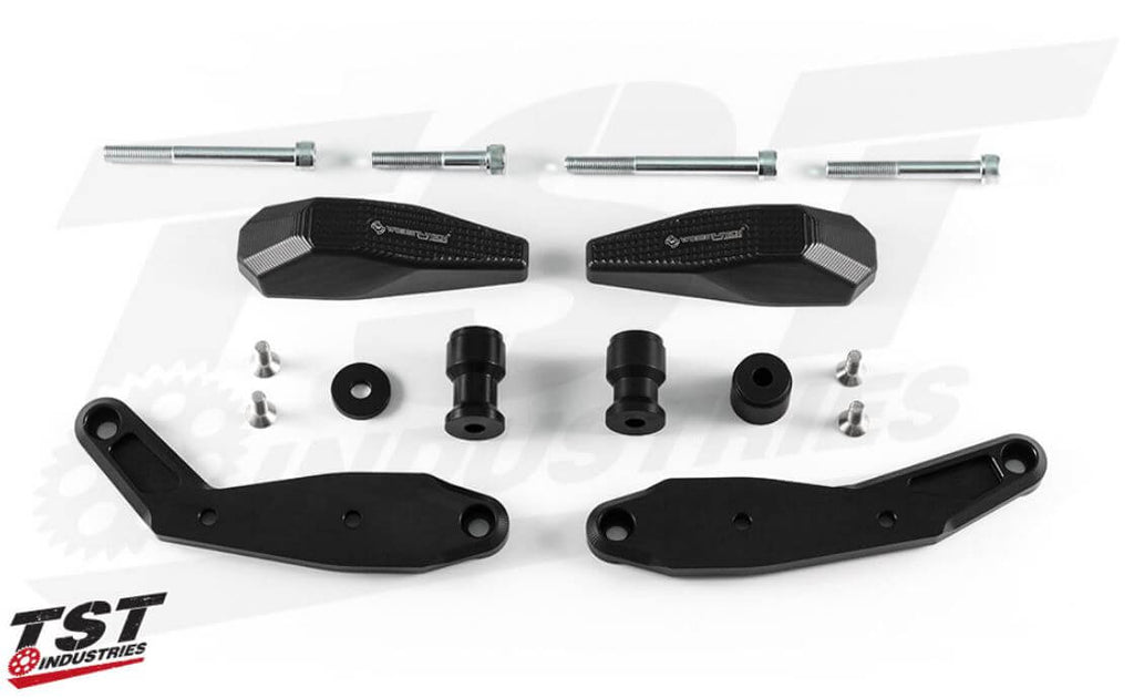 Womet-Tech EVOS Frame Sliders - Yamaha MT-09/FZ-09/FJ-09/Tracer 900/XS