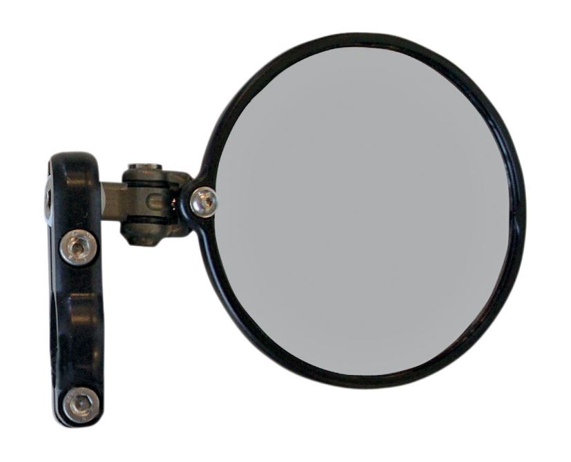 CRG 3" Hindsight LS Folding Handle Bar End Mirror (Each)