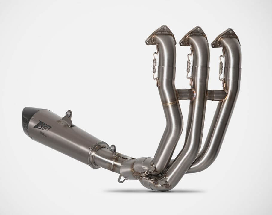 ZARD 3-in-1 Stainless Steel Header Kit '21-'23 Triumph Speed Triple 1200 RS/RR