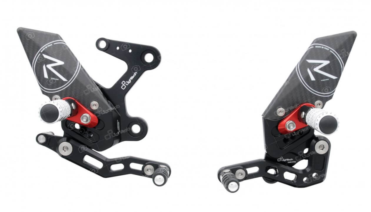 Lightech Adjustable Rearsets '18-'20 Kawasaki Ninja 400