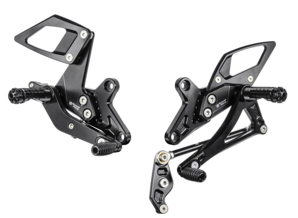 Bonamici Adjustable Rearsets '17-'20 KTM 1290 SuperDuke GT/R