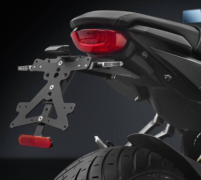 Rizoma "FOX" License Plate Support '19-'20 Honda CBR650R/CB650R Neo Sports Cafe