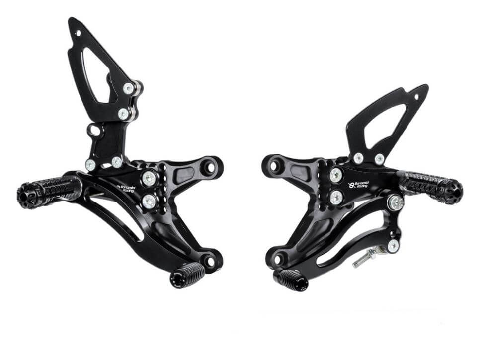 Bonamici Racing Adjustable Rearsets '09-'18 Kawasaki ZX6R