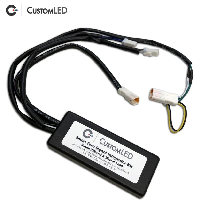 Custom LED Smart Turn Signal Integrator Kit '19-'22 Ducati Diavel 1260/S