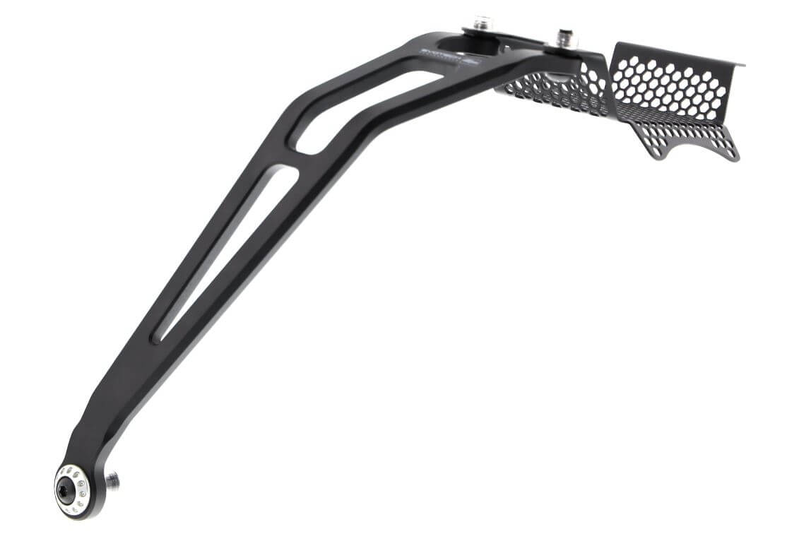 Evotech Performance Exhaust Hanger & Rectifier Guard Set '17-'22 KTM 390 Duke