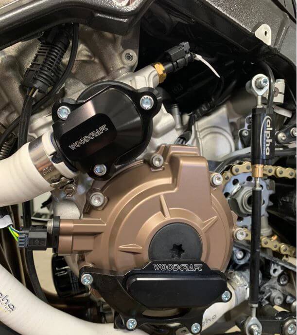 Woodcraft Water Pump Cover Protector 20-25 BMW S1000RR