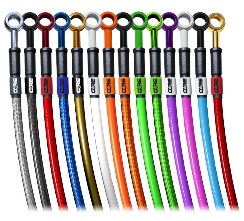 Core Moto Single Front and Rear Brake Line Kit '15-'18 Honda CBR300R(non-Abs)