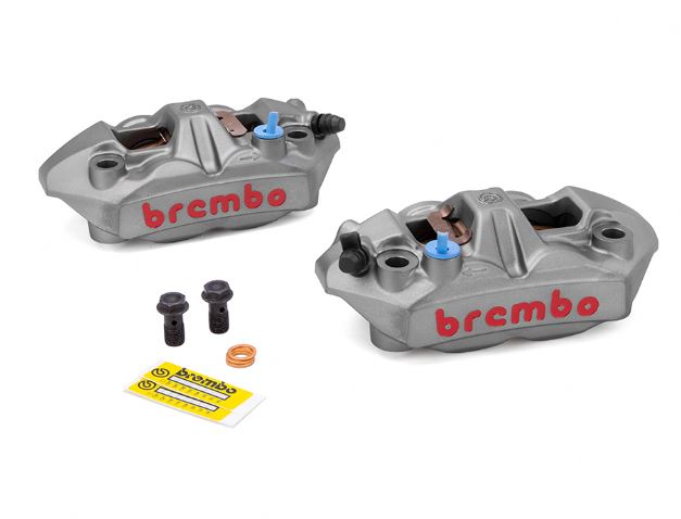 Brembo High Performance M4 Monoblock Front Brake Caliper Kit - 108mm Radial Mount