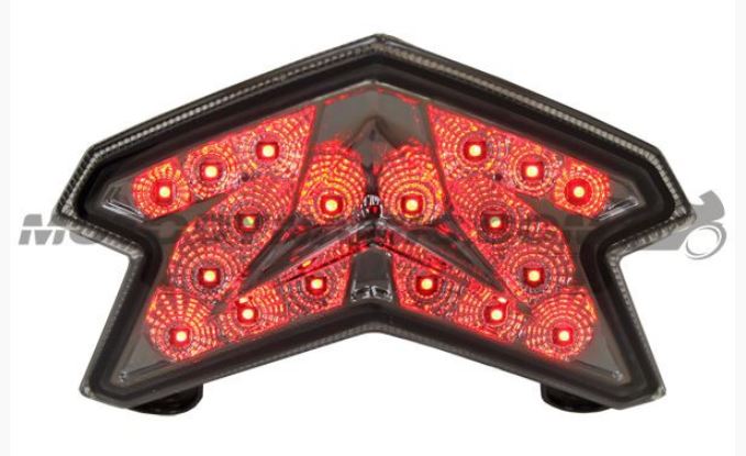 Motodynamic Sequential LED Tail Light 2013-18 Kawasaki ZX6R 636 & Z800