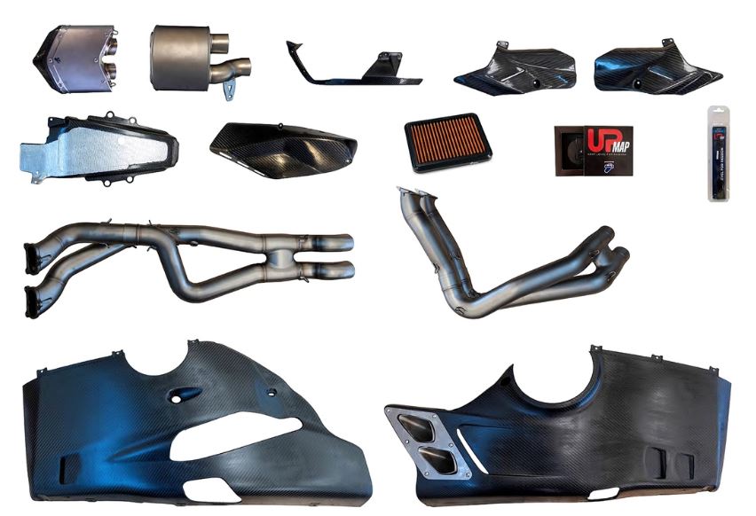 Termignoni "4 USCITE" Full Exhaust Kit 2018- Ducati Panigale V4/S/Speciale