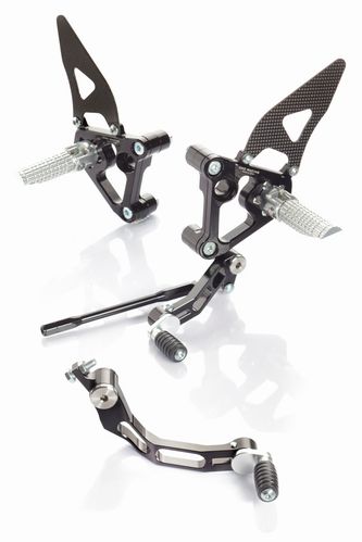 CNC Racing Adjustable Rearsets Ducati 848/1098/1198