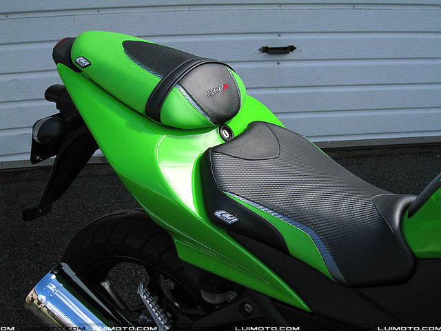 LuiMoto Team Kawasaki Seat Cover 2008-2012 Kawasaki NInja 250R - Green