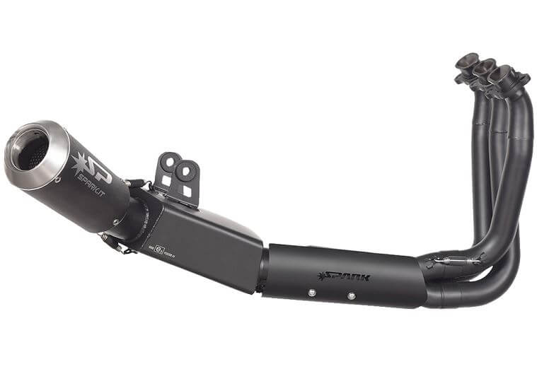 Spark "GP" Euro5 Stainless Steel Full Exhaust '21-'22 Triumph Trident 660