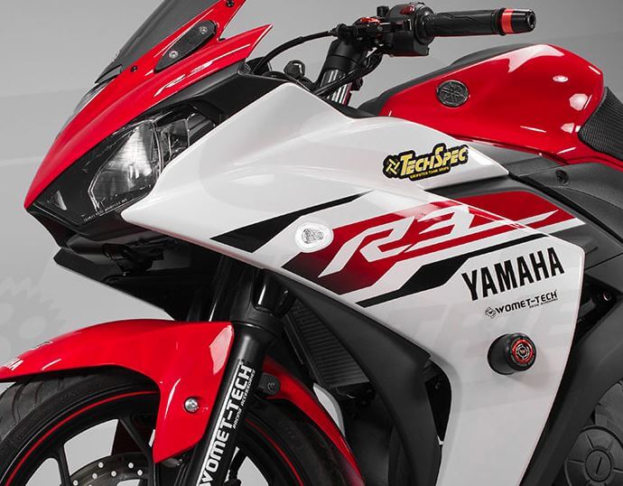 TST Industries HALO-GRT Front LED Flushmount Turn Signals Yamaha R3