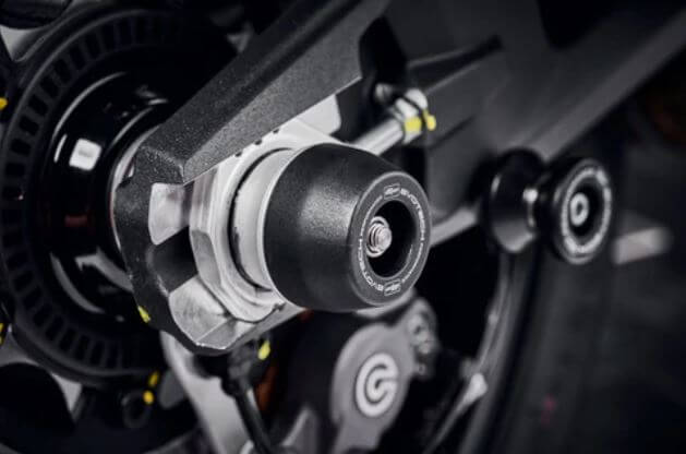 Evotech Performance Rear Spindle Bobbins '21-'22 Ducati Monster 937