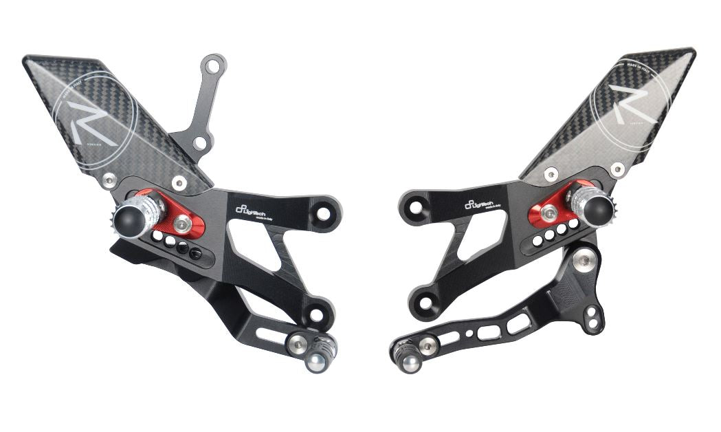 Lightech Track-System Adjustable Rearsets 2015-2018 Yamaha R3