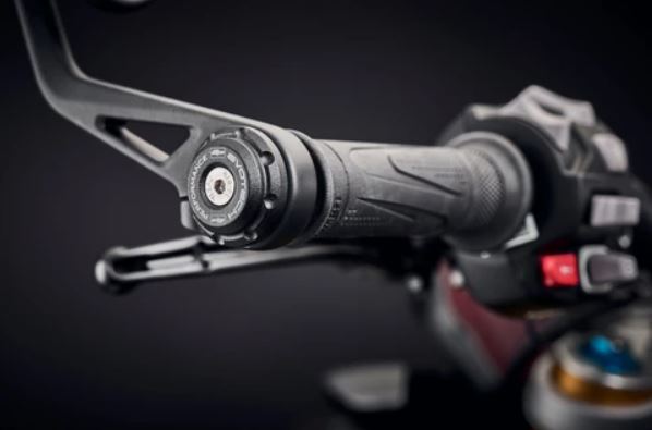 Evotech Performance Handlebar End Weights 2021+ Triumph Speed Triple 1200 RS