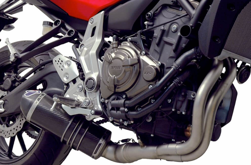 Termignoni Relevance Stainless/Carbon Full Exhaust System '15-'19 Yamaha  FZ-07/MT-07/XSR700