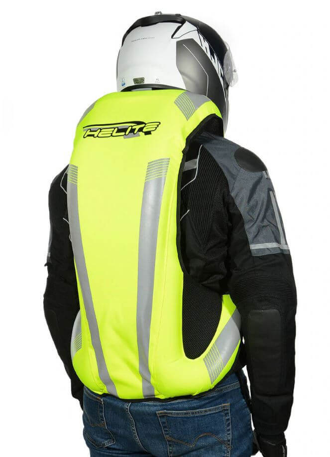 Air Bag Helite Turtle Review Helite Turtle Airbag Vest Hi-Viz Yellow