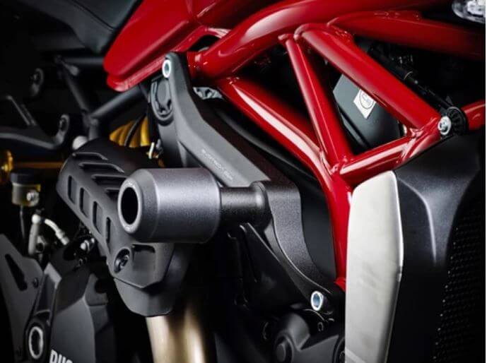 Evotech Performance Frame Sliders / Crash Protection Kit '14-'20 Ducati  Monster 821/1200/S, '16-'19 Monster 1200R