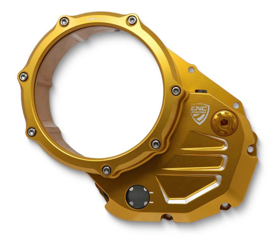 CNC Racing Clear Clutch Cover 2019+ Ducati Hypermotard 950/SP, Multistrada 950/S, Scrambler 1100