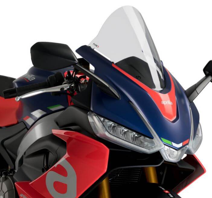 Puig R-Racer Windscreen for '21-'23 Aprilia RS 660