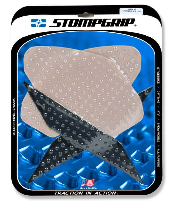 StompGrip Volcano Traction Tank Pad Kit 2018+ Kawasaki Ninja 400