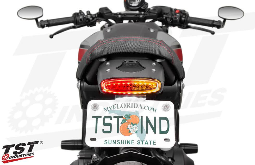 TST Industries Integrated Tail Light + Fender Eliminator Yamaha