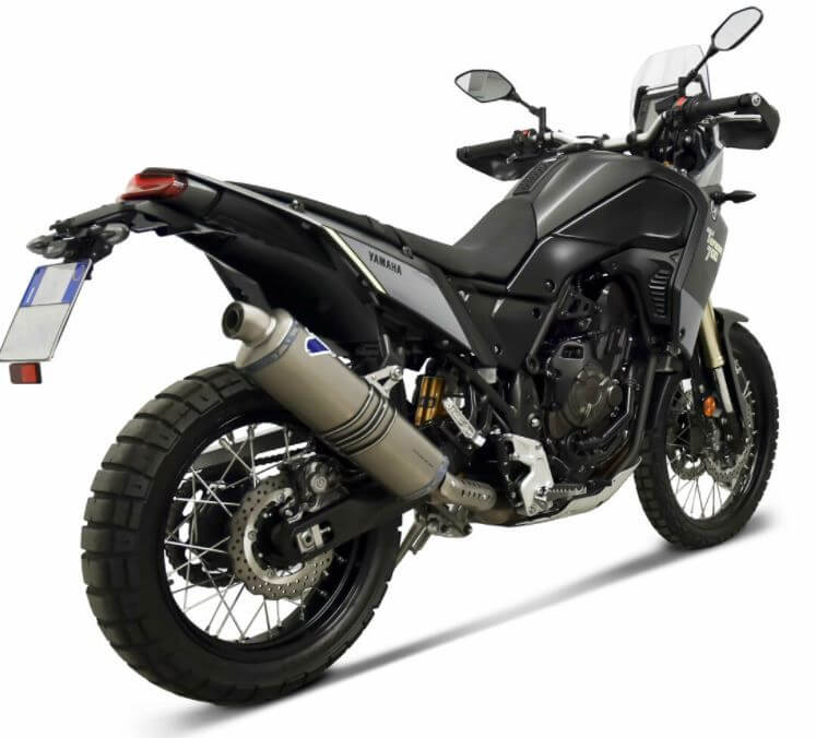 Termignoni Relevance Stainless/Titanium Slip-On Exhaust '20-'21 Yamaha Tenere 700