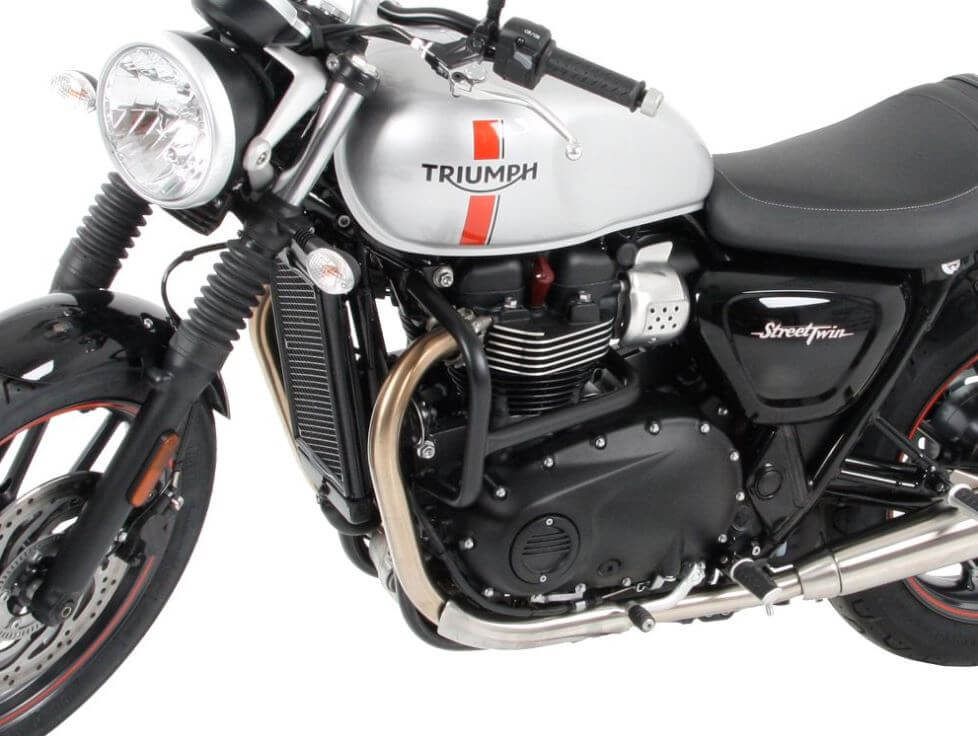 Hepco & Becker Engine Guard for Triumph Thruxton/R, Bonneville T120/100/Bobber, Speedmaster, Street Twin (Check Fitment)
