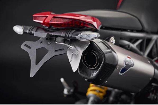 Evotech Performance Tail Tidy 19-24 Ducati Hypermotard 950/SP (Termignoni Single Race Exhaust Compatible)