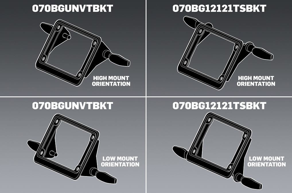 Yoshimura Universal Corner Mount Turn Signal Bracket Kit