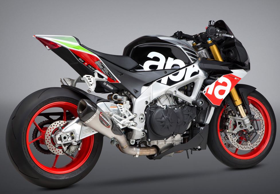 Yoshimura Race ALPHA T Slip-On Exhaust '17+ Aprilia RSV4 / Tuono