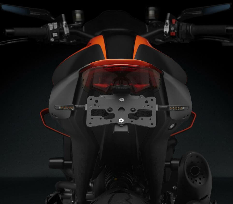 Rizoma "FOX" License Plate Support '21-'22 Ducati Monster 937