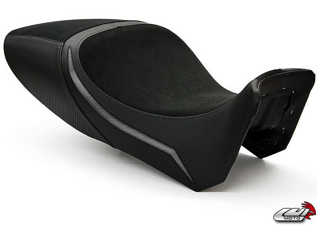 Luimoto Team Italia Suede Seat Covers '11-'14 Ducati Diavel