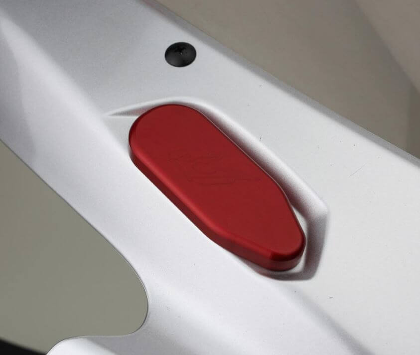 Driven Racing Mirror Block Off Plates '13-'17 Triumph Daytona 675/R